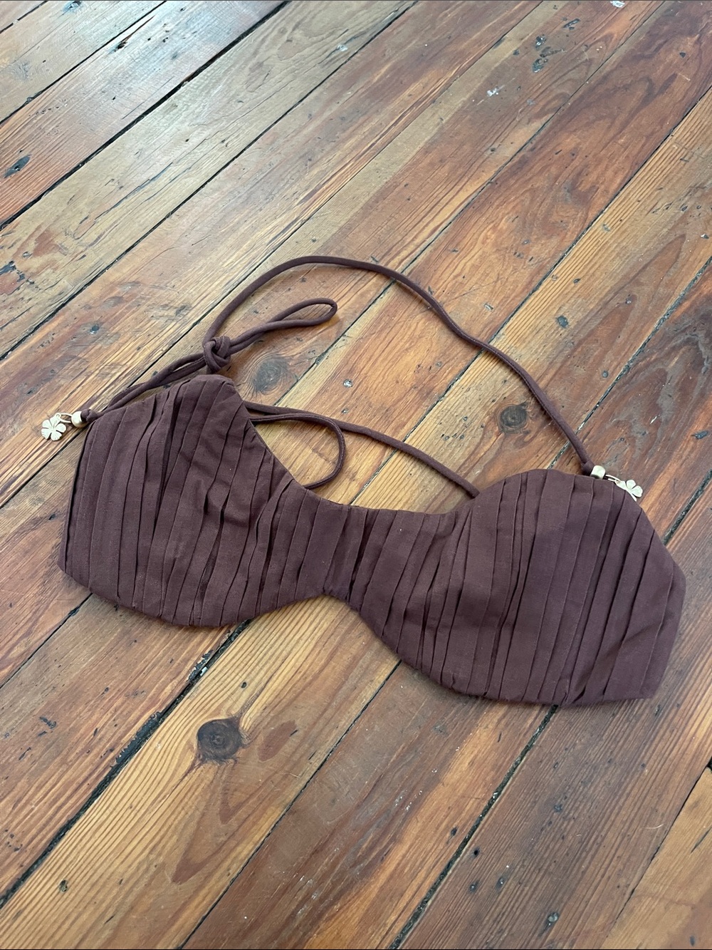 Kulani’s Kinis Ruched Bralette Top